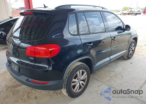 2016 Volkswagen Tiguan S from USA, damaged, VIN WVGAV7AX5GW554163